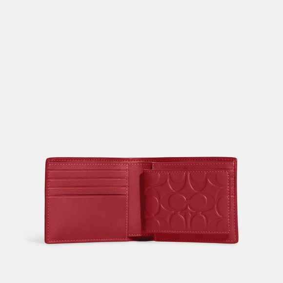 NWT Coach Outlet 3 In 1 Wallet In Signature Leather - Picture 3 of 3